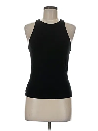 Pre-owned Asos Design Tank Top Black Halter Neckline Tops