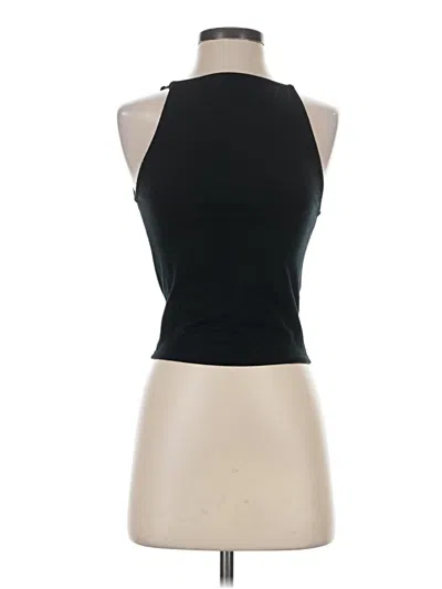 Pre-owned Asos Design Tank Top Black Halter Neckline Tops