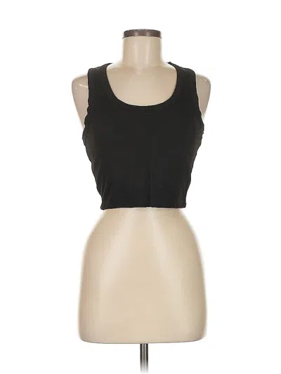 Pre-owned Asos Design Tank Top Black Strapless Neckline Tops