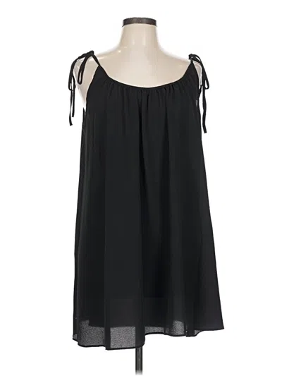 Pre-owned Asos Design Tank Top Black Strapless Neckline Tops