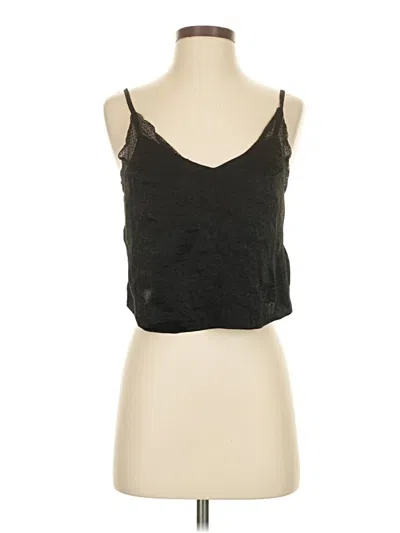 Pre-owned Asos Design Tank Top Black Strapless Neckline Tops