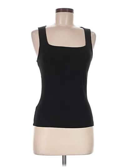 Pre-owned Asos Design Tank Top Black Strapless Neckline Tops