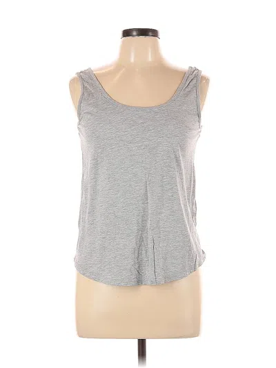 Pre-owned Asos Design Tank Top Gray Strapless Neckline Tops