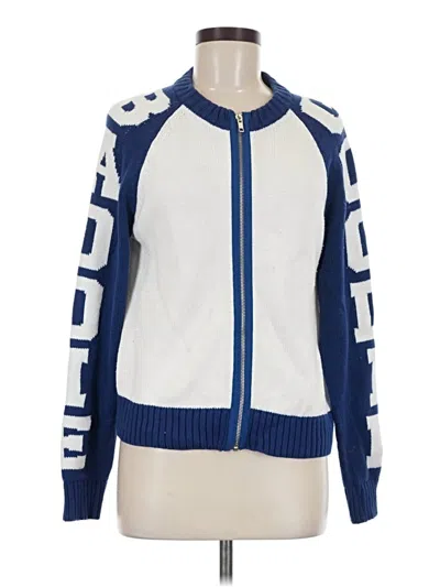 Pre-owned Asos Design Track Jacket In Blue