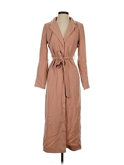 Pre-owned Asos Design Trenchcoat In Brown