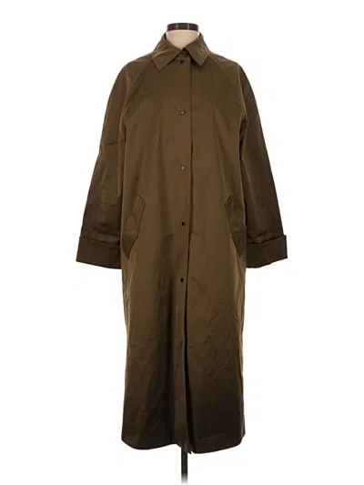 Pre-owned Asos Design Trenchcoat In Brown