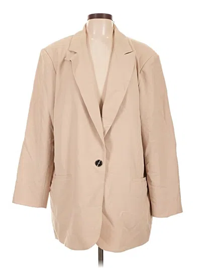 Pre-owned Asos Design Trenchcoat In Tan