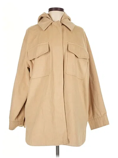 Pre-owned Asos Design Trenchcoat In Tan