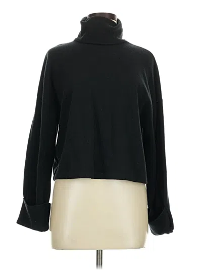 Pre-owned Asos Design Turtleneck Sweater In Black