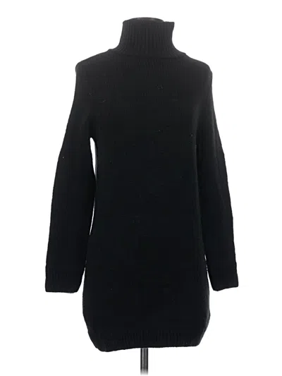 Pre-owned Asos Design Turtleneck Sweater In Black