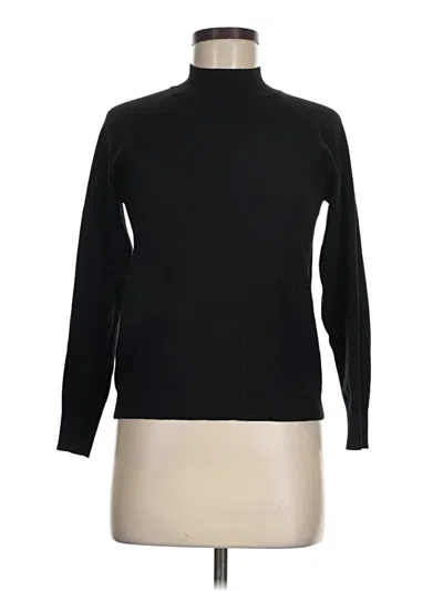 Pre-owned Asos Design Turtleneck Sweater In Black
