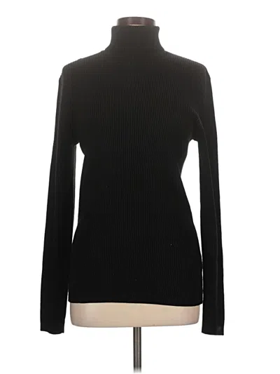 Pre-owned Asos Design Turtleneck Sweater In Black