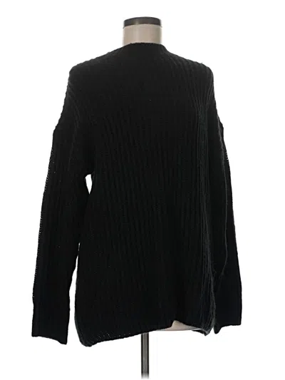 Pre-owned Asos Design Turtleneck Sweater In Black