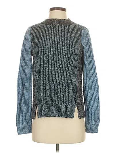 Pre-owned Asos Design Turtleneck Sweater In Blue