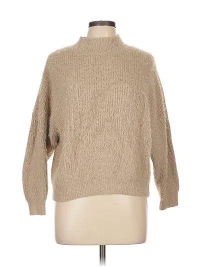 Pre-owned Asos Design Turtleneck Sweater In Brown