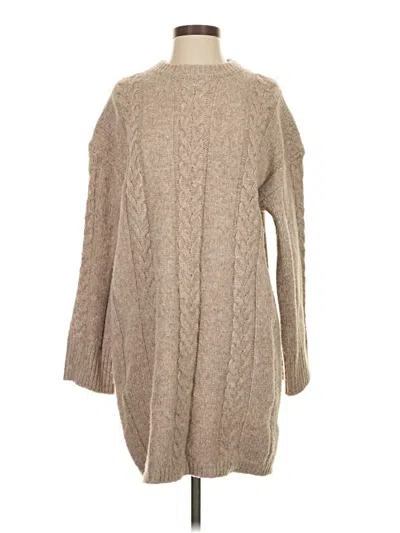 Pre-owned Asos Design Turtleneck Sweater In Brown