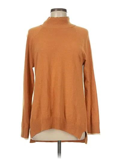 Pre-owned Asos Design Turtleneck Sweater In Brown