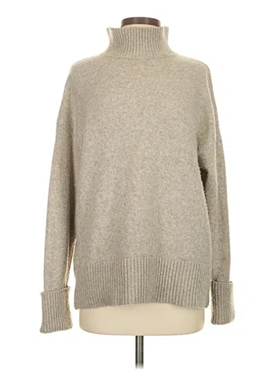 Pre-owned Asos Design Turtleneck Sweater In Brown