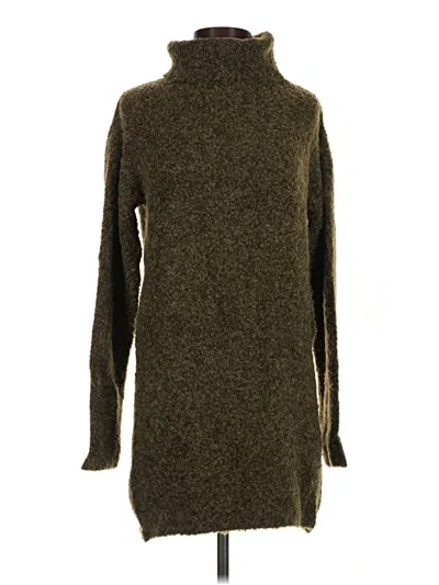 Pre-owned Asos Design Turtleneck Sweater In Brown