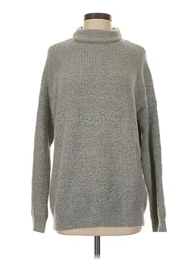Pre-owned Asos Design Turtleneck Sweater In Gray