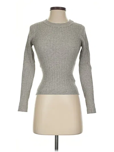 Pre-owned Asos Design Turtleneck Sweater In Gray
