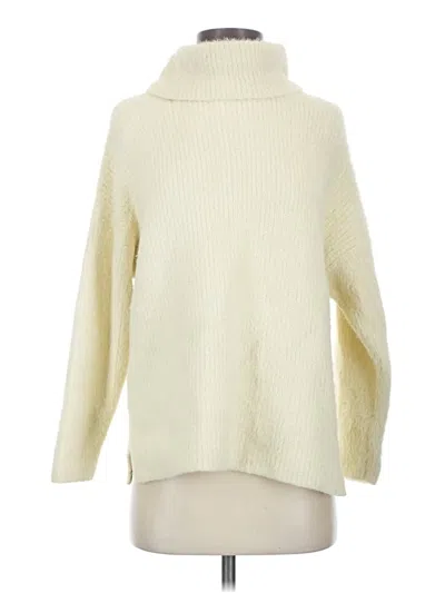 Pre-owned Asos Design Turtleneck Sweater In Ivory