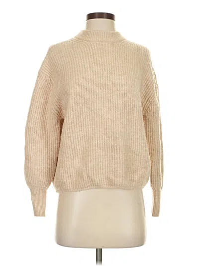 Pre-owned Asos Design Turtleneck Sweater In Tan