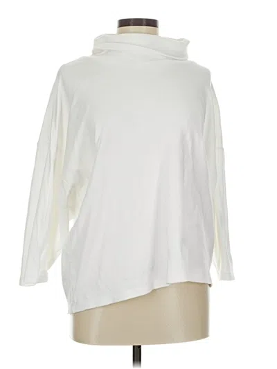 Pre-owned Asos Design Turtleneck Sweater In White