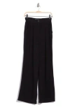 Asos Design Wide Leg Dad Pants In Black