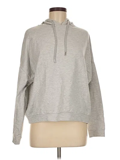 Pre-owned Asos Design Zip Up Hoodie In Gray