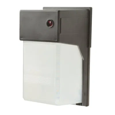 Aspects Led Solar Power Dusk To Dawn Wall Pack In Bronze