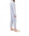 Aspen Dream Ocean Dreaming Bamboo Pajama Set In Boats In Blue
