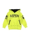 Aspen Polo Club Toddler Boy Sweatshirt Acid Green Size 4 Cotton, Elastane In Green