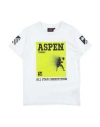 Aspen Polo Club Babies'  Toddler Boy T-shirt White Size 4 Cotton, Elastane