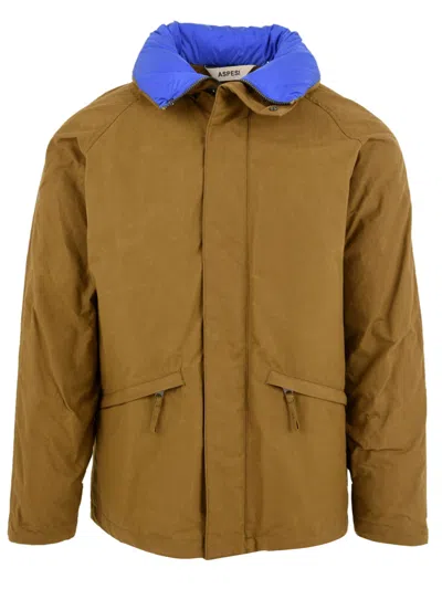 Aspesi Coats In Brown