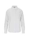 Aspesi Structured White Shirt With Button-down Front In White
