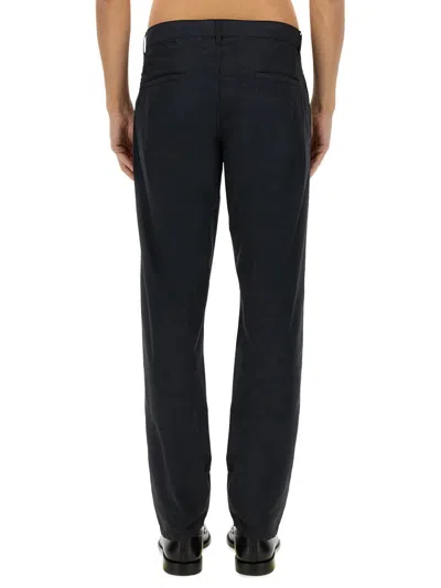 Aspesi 100% Cotton Chino Pants In Blue
