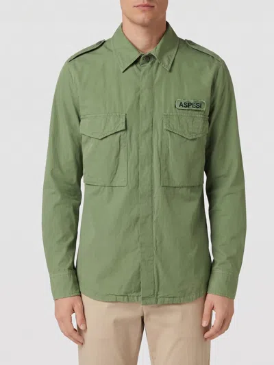 Aspesi Shirt  Men Color Pistachio In Green