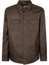 Aspesi Jacket With Chest Pockets And Long Sleeves In Brown