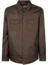 Aspesi Camicia 13 Piu In Nylon - Militare In Military