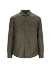Aspesi Jacket With Chest Pockets And Long Sleeves In Military Green