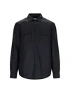 Aspesi Camicia 13 Piu Casual Jacket In Black