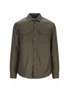 Aspesi Camicia 13 Piu In Nylon - Militare In Green