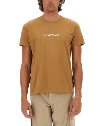 Aspesi A Moment T-shirt In Brown