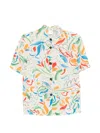 Aspesi Abstract-print Shirt In Multi