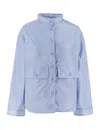 Aspesi Alisha Padded Jacket In Azzurro/sky Blue