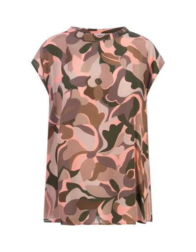 Aspesi Multicoloured Crepe De Chine Top