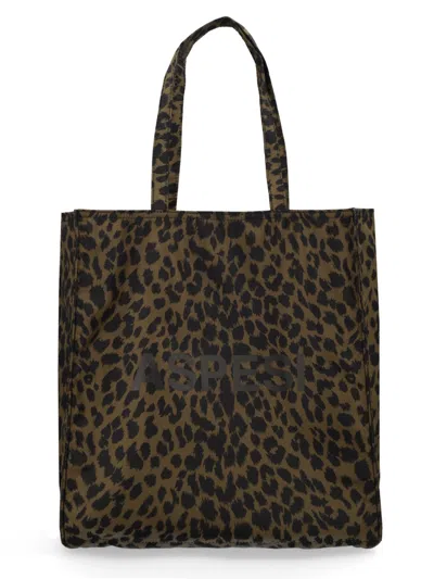 Aspesi Animal Print Mini Handbag For Women