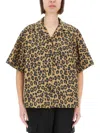Aspesi Shirt Leopard Print Chest Pocket In Animalier
