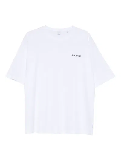 Aspesi Short Sleeve Lightweight Crew Neck T-shirt In Gray